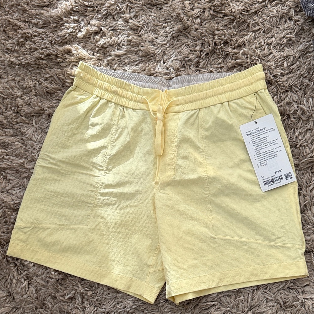 NWT lululemon Bowline 5” Shorts